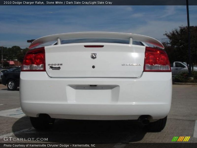 Stone White / Dark Slate Gray/Light Slate Gray 2010 Dodge Charger Rallye