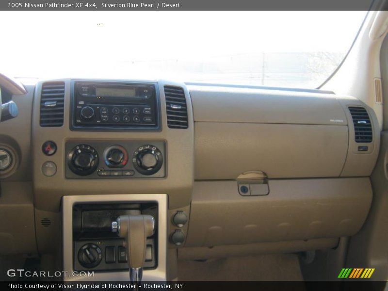 Silverton Blue Pearl / Desert 2005 Nissan Pathfinder XE 4x4