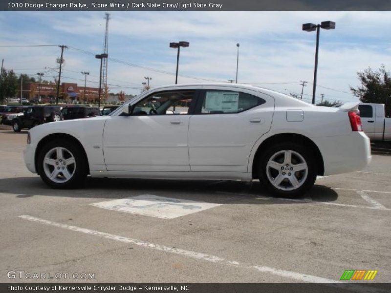 Stone White / Dark Slate Gray/Light Slate Gray 2010 Dodge Charger Rallye