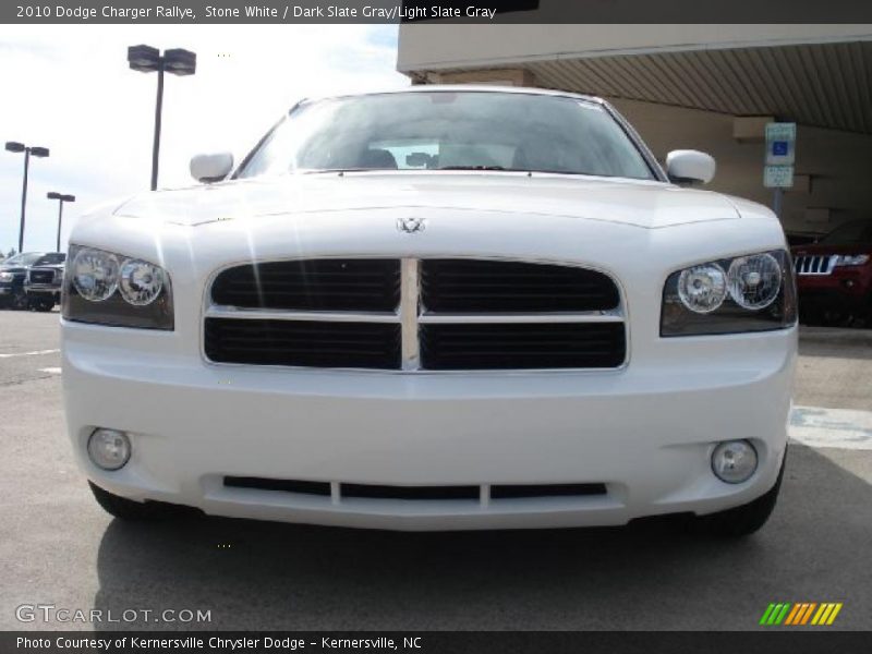 Stone White / Dark Slate Gray/Light Slate Gray 2010 Dodge Charger Rallye