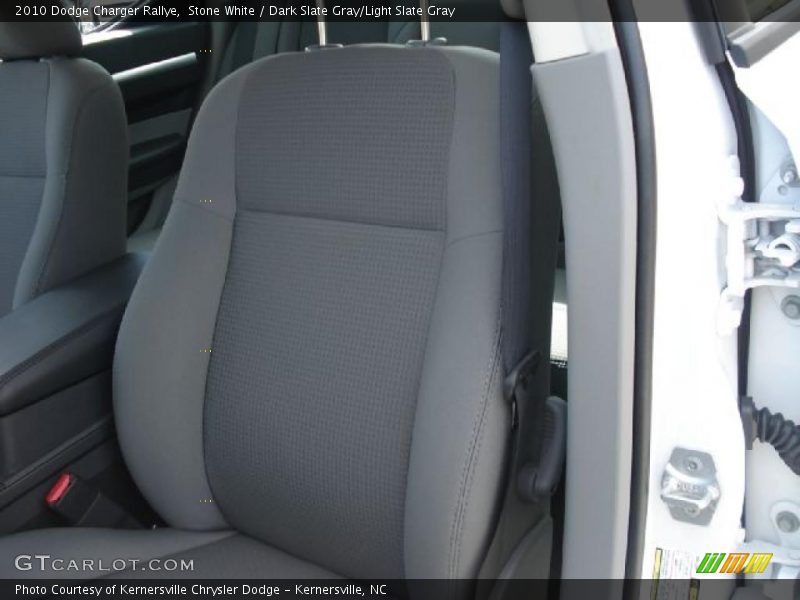 Stone White / Dark Slate Gray/Light Slate Gray 2010 Dodge Charger Rallye