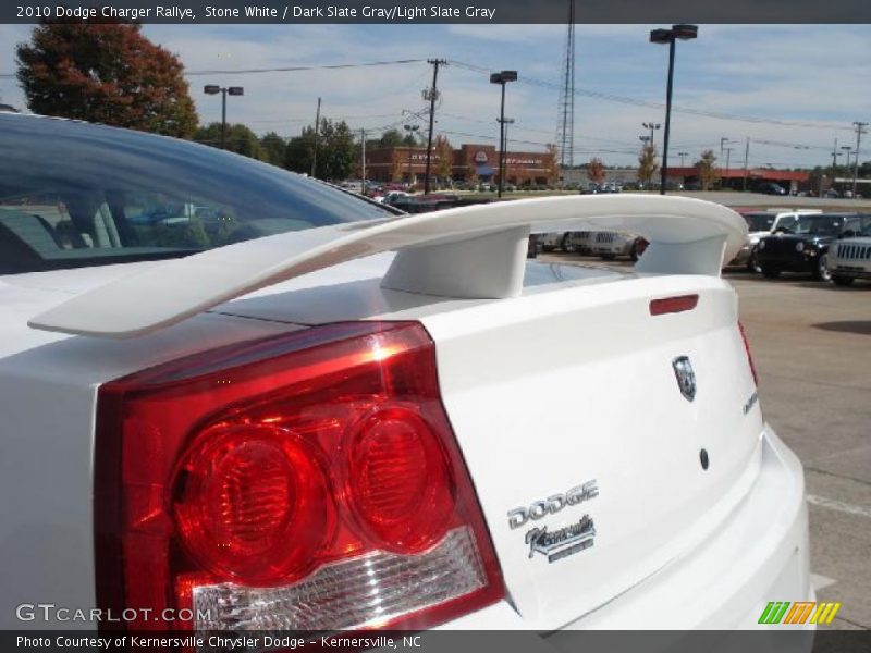 Stone White / Dark Slate Gray/Light Slate Gray 2010 Dodge Charger Rallye