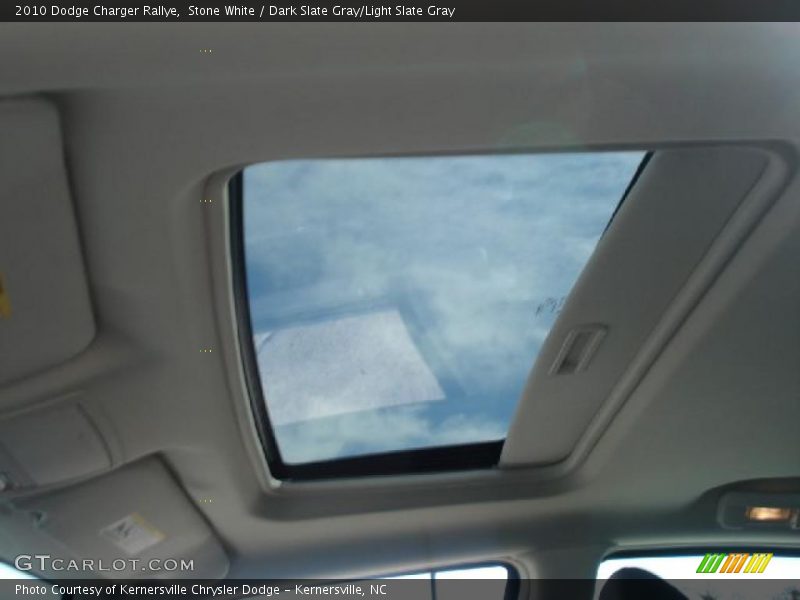 Stone White / Dark Slate Gray/Light Slate Gray 2010 Dodge Charger Rallye