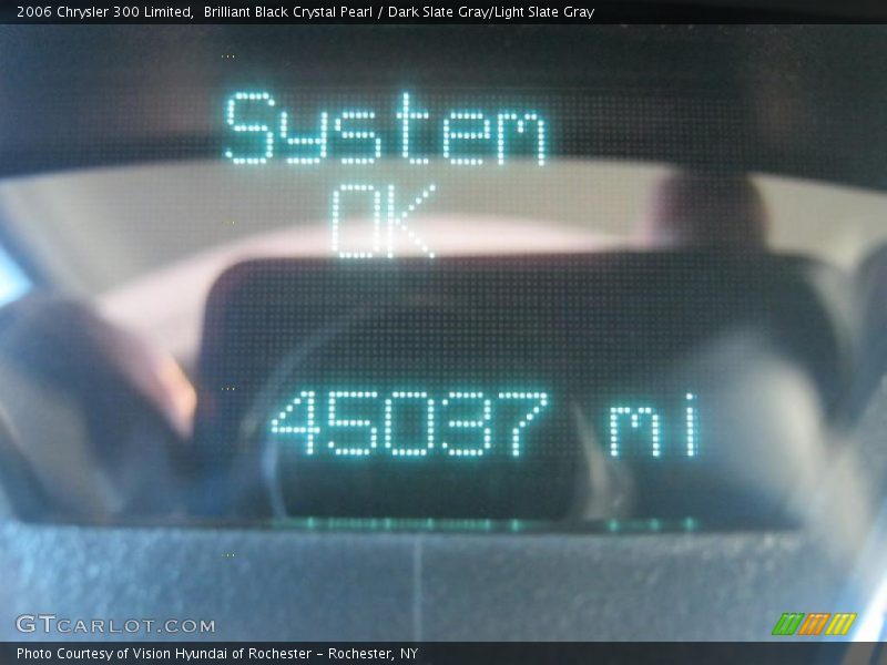 Brilliant Black Crystal Pearl / Dark Slate Gray/Light Slate Gray 2006 Chrysler 300 Limited