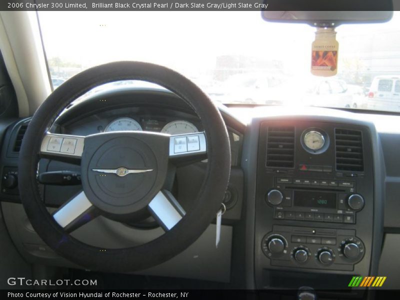Brilliant Black Crystal Pearl / Dark Slate Gray/Light Slate Gray 2006 Chrysler 300 Limited