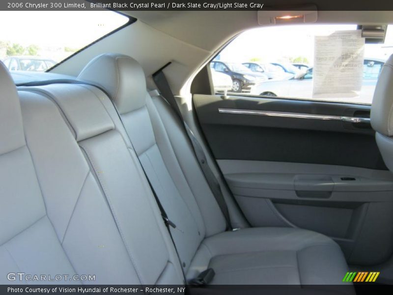 Brilliant Black Crystal Pearl / Dark Slate Gray/Light Slate Gray 2006 Chrysler 300 Limited