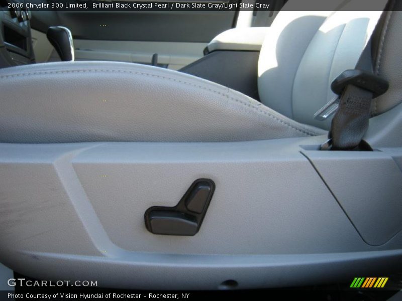 Brilliant Black Crystal Pearl / Dark Slate Gray/Light Slate Gray 2006 Chrysler 300 Limited