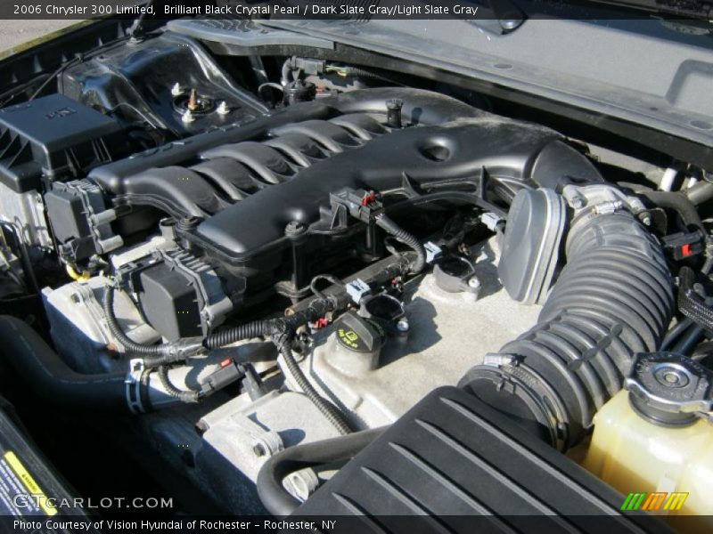 Brilliant Black Crystal Pearl / Dark Slate Gray/Light Slate Gray 2006 Chrysler 300 Limited