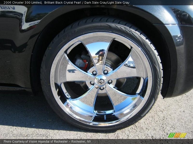 Brilliant Black Crystal Pearl / Dark Slate Gray/Light Slate Gray 2006 Chrysler 300 Limited