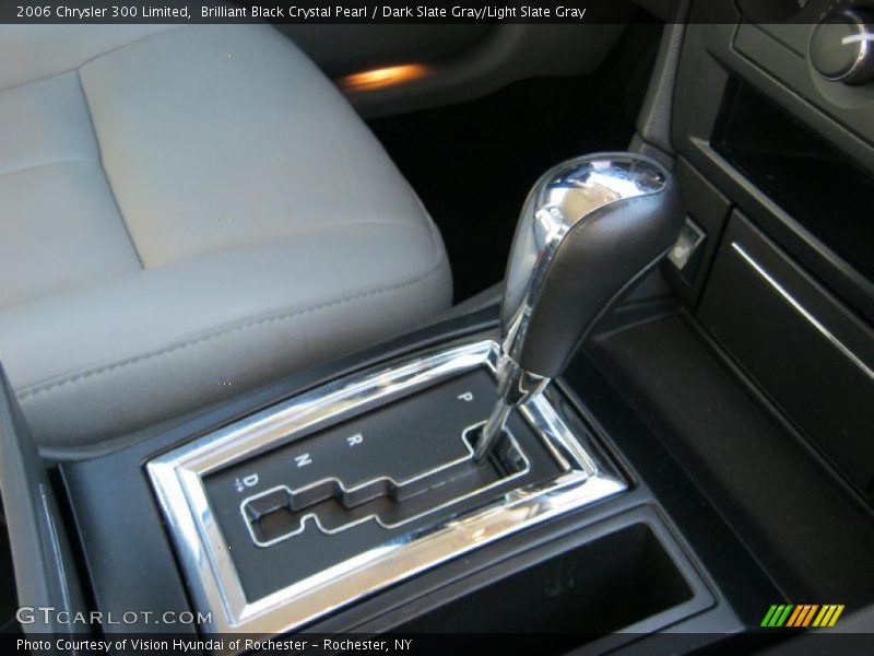 Brilliant Black Crystal Pearl / Dark Slate Gray/Light Slate Gray 2006 Chrysler 300 Limited