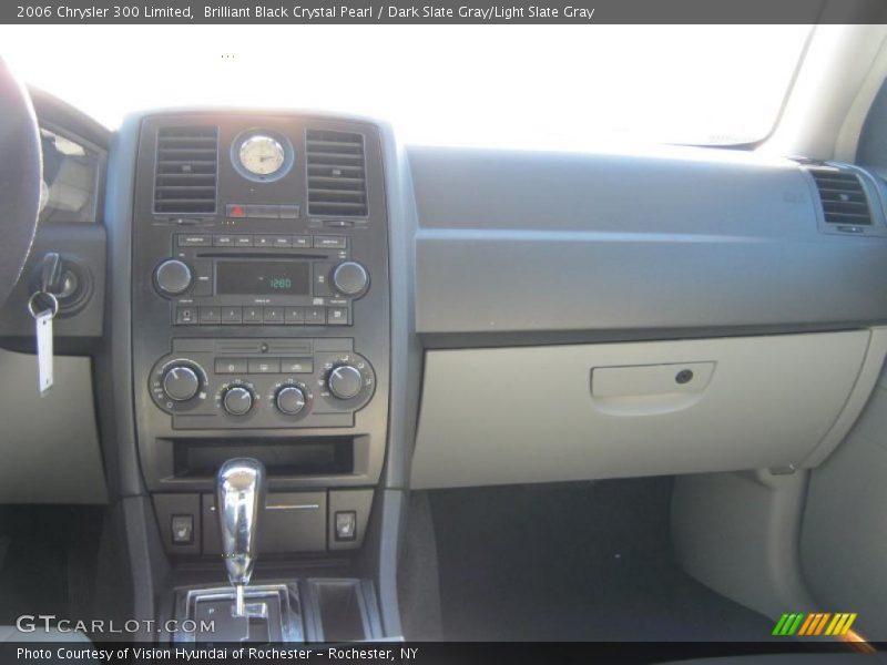 Brilliant Black Crystal Pearl / Dark Slate Gray/Light Slate Gray 2006 Chrysler 300 Limited