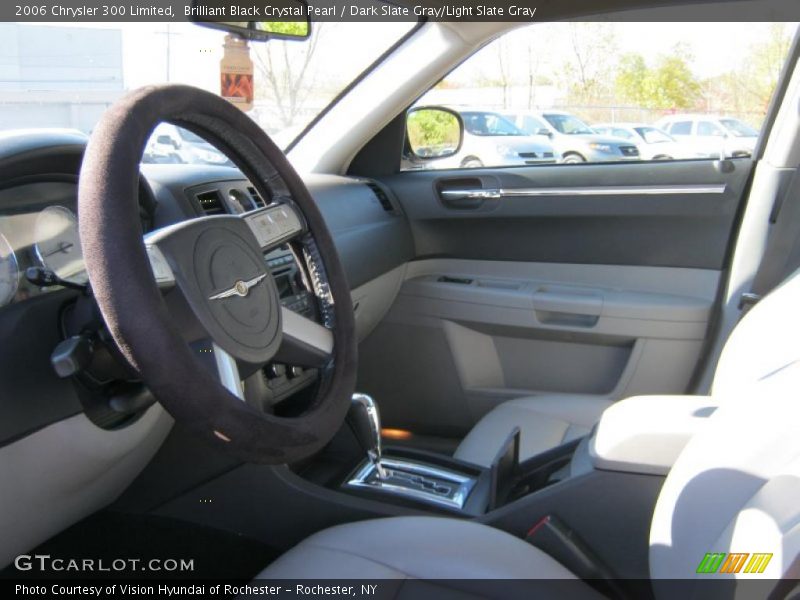 Brilliant Black Crystal Pearl / Dark Slate Gray/Light Slate Gray 2006 Chrysler 300 Limited
