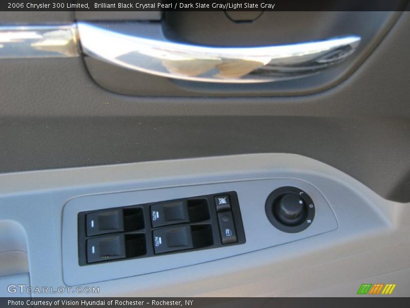 Brilliant Black Crystal Pearl / Dark Slate Gray/Light Slate Gray 2006 Chrysler 300 Limited