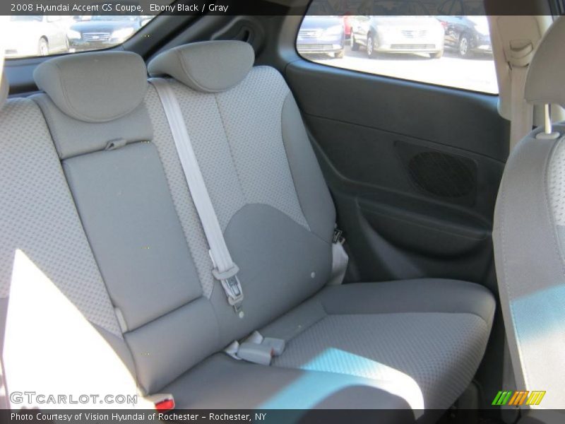  2008 Accent GS Coupe Gray Interior