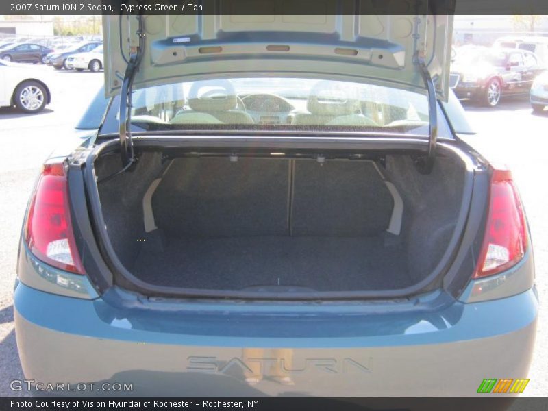 Cypress Green / Tan 2007 Saturn ION 2 Sedan