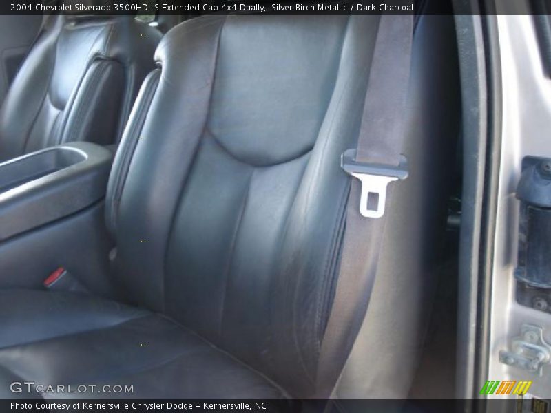 Silver Birch Metallic / Dark Charcoal 2004 Chevrolet Silverado 3500HD LS Extended Cab 4x4 Dually