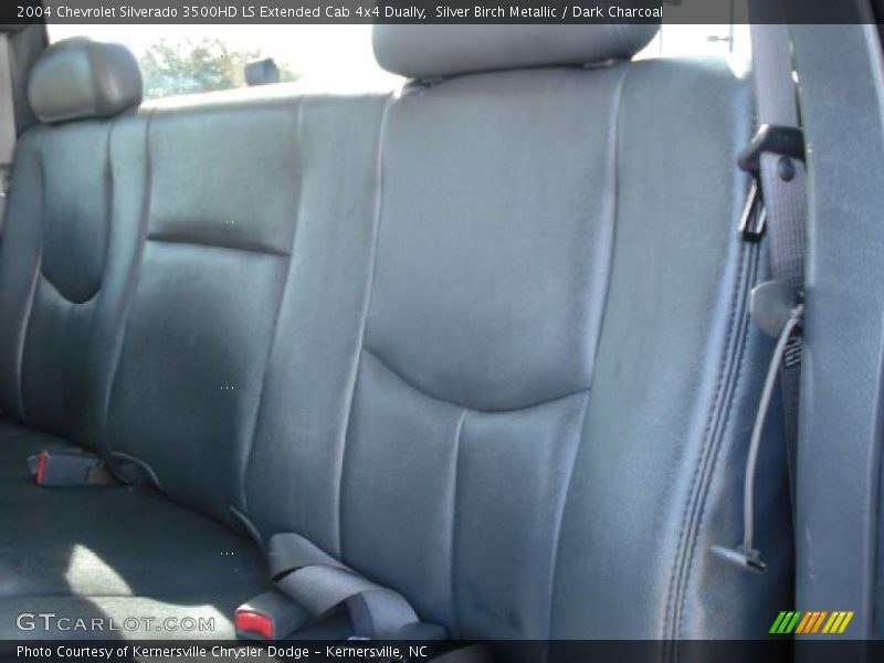 Silver Birch Metallic / Dark Charcoal 2004 Chevrolet Silverado 3500HD LS Extended Cab 4x4 Dually