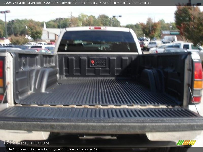 Silver Birch Metallic / Dark Charcoal 2004 Chevrolet Silverado 3500HD LS Extended Cab 4x4 Dually