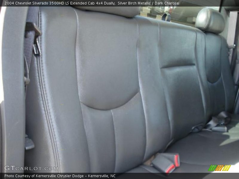 Silver Birch Metallic / Dark Charcoal 2004 Chevrolet Silverado 3500HD LS Extended Cab 4x4 Dually