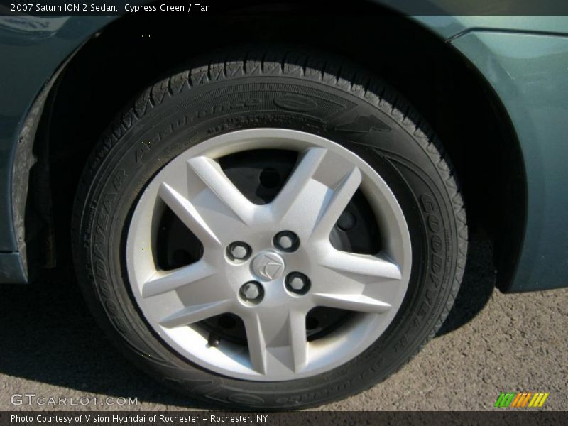 Cypress Green / Tan 2007 Saturn ION 2 Sedan