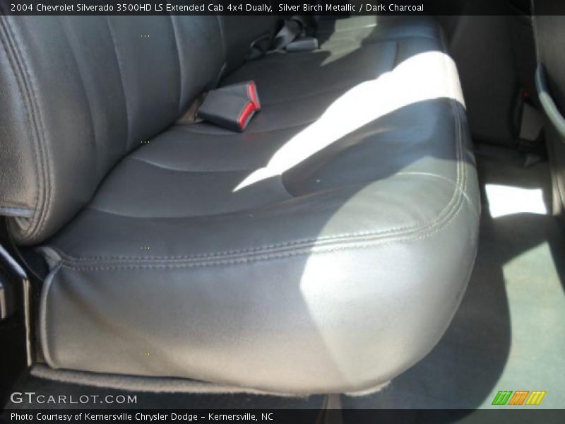 Silver Birch Metallic / Dark Charcoal 2004 Chevrolet Silverado 3500HD LS Extended Cab 4x4 Dually