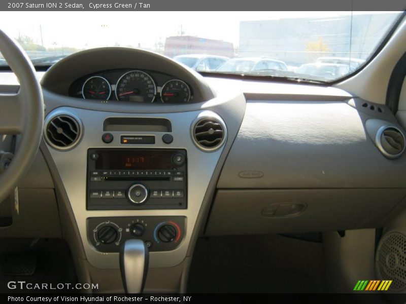Cypress Green / Tan 2007 Saturn ION 2 Sedan