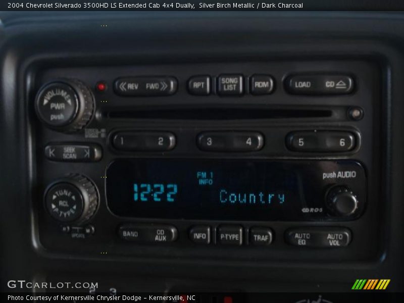 Silver Birch Metallic / Dark Charcoal 2004 Chevrolet Silverado 3500HD LS Extended Cab 4x4 Dually