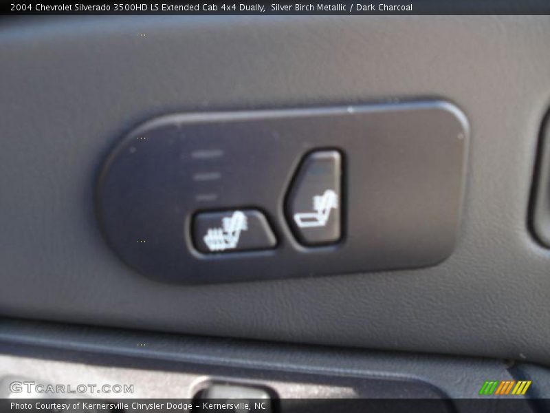 Silver Birch Metallic / Dark Charcoal 2004 Chevrolet Silverado 3500HD LS Extended Cab 4x4 Dually