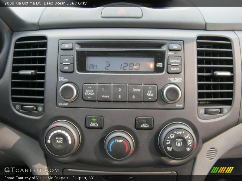 Deep Ocean Blue / Gray 2008 Kia Optima LX