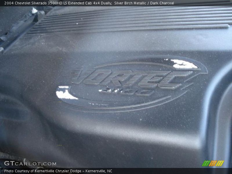 Silver Birch Metallic / Dark Charcoal 2004 Chevrolet Silverado 3500HD LS Extended Cab 4x4 Dually