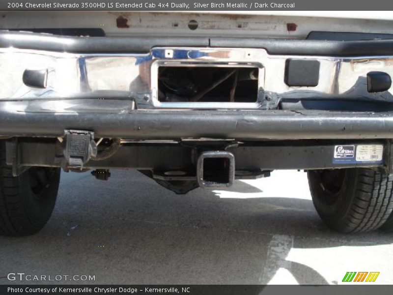 Silver Birch Metallic / Dark Charcoal 2004 Chevrolet Silverado 3500HD LS Extended Cab 4x4 Dually