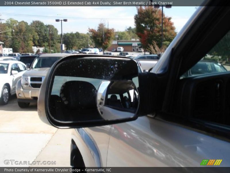 Silver Birch Metallic / Dark Charcoal 2004 Chevrolet Silverado 3500HD LS Extended Cab 4x4 Dually