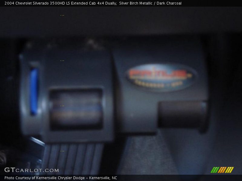Silver Birch Metallic / Dark Charcoal 2004 Chevrolet Silverado 3500HD LS Extended Cab 4x4 Dually