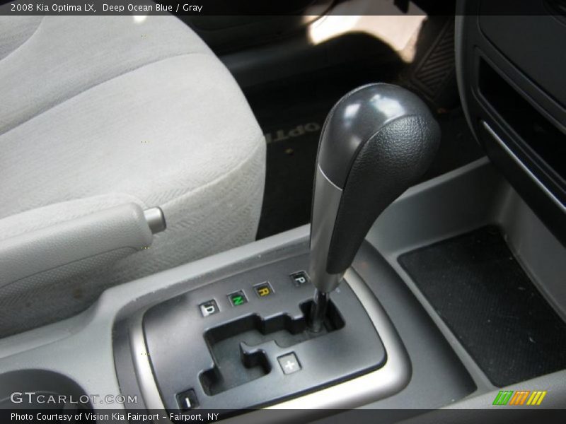 Deep Ocean Blue / Gray 2008 Kia Optima LX