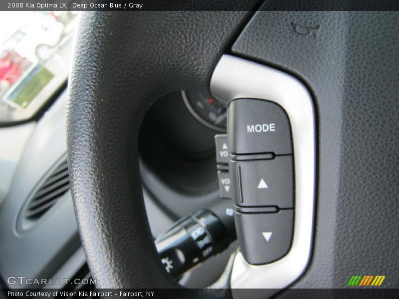 Deep Ocean Blue / Gray 2008 Kia Optima LX