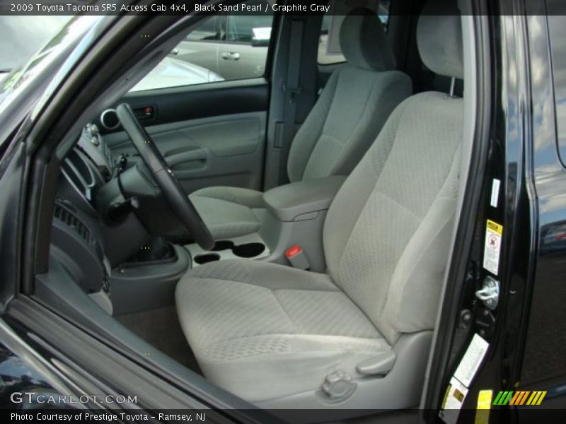  2009 Tacoma SR5 Access Cab 4x4 Graphite Gray Interior