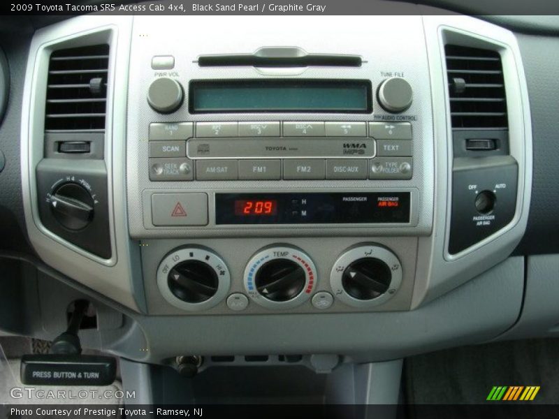 Controls of 2009 Tacoma SR5 Access Cab 4x4