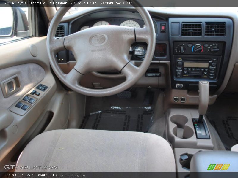 Radiant Red / Oak 2004 Toyota Tacoma V6 PreRunner TRD Double Cab