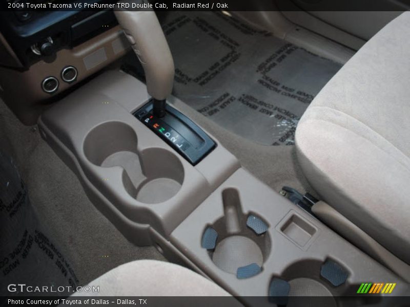 Radiant Red / Oak 2004 Toyota Tacoma V6 PreRunner TRD Double Cab