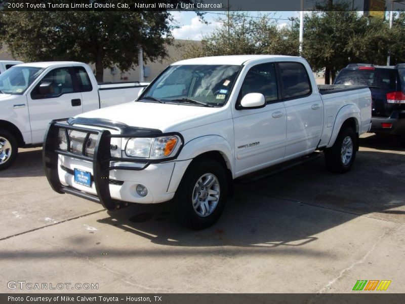 Natural White / Light Charcoal 2006 Toyota Tundra Limited Double Cab