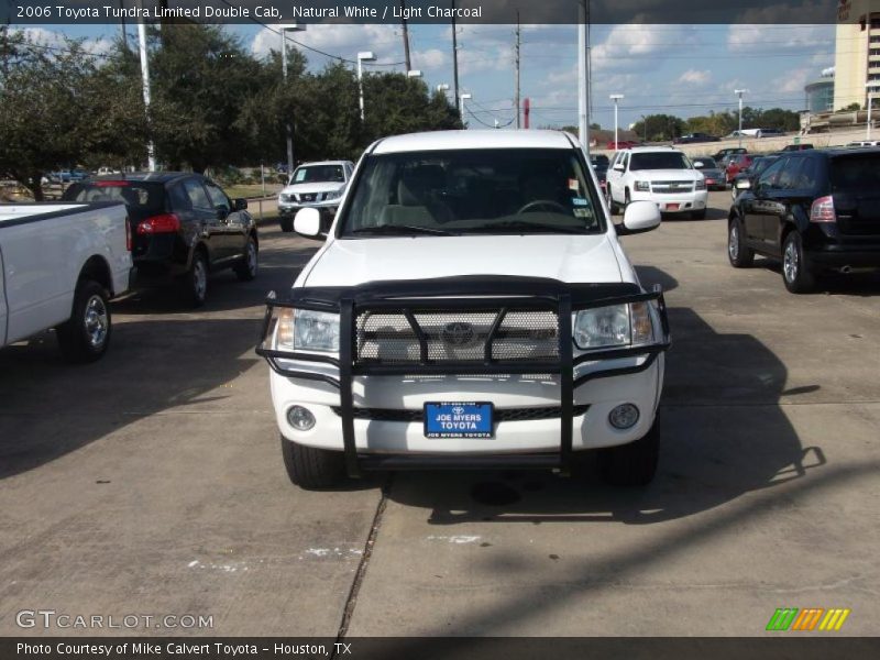 Natural White / Light Charcoal 2006 Toyota Tundra Limited Double Cab