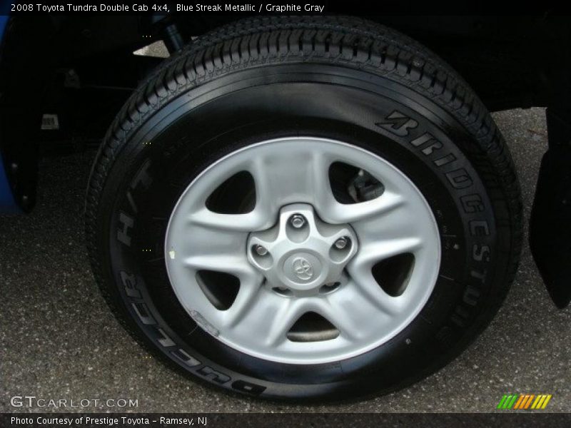 Blue Streak Metallic / Graphite Gray 2008 Toyota Tundra Double Cab 4x4