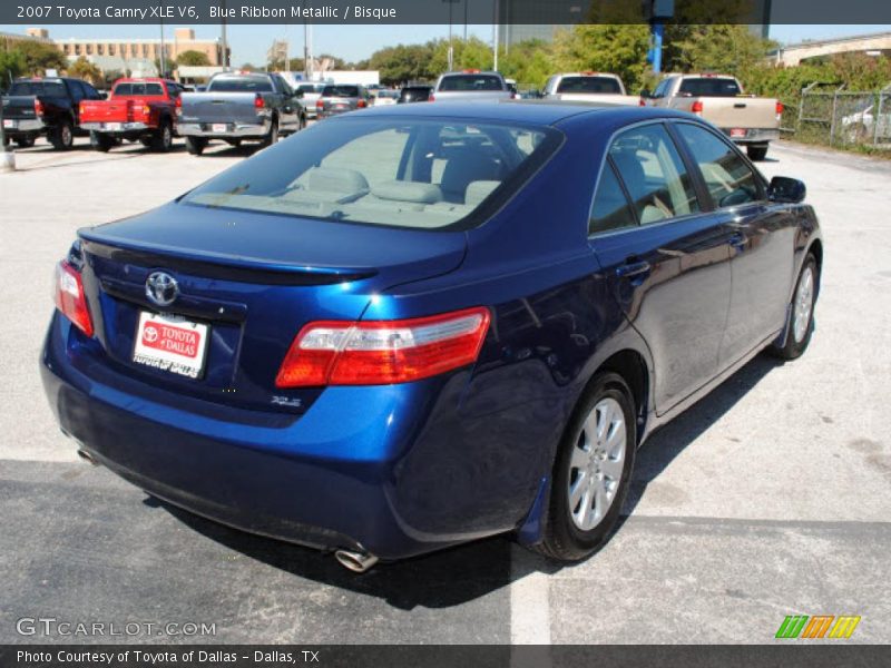 Blue Ribbon Metallic / Bisque 2007 Toyota Camry XLE V6
