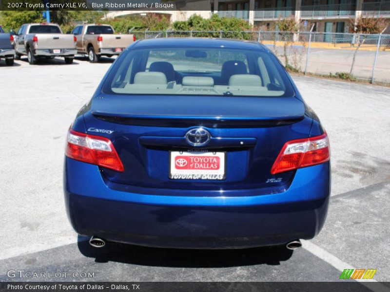 Blue Ribbon Metallic / Bisque 2007 Toyota Camry XLE V6