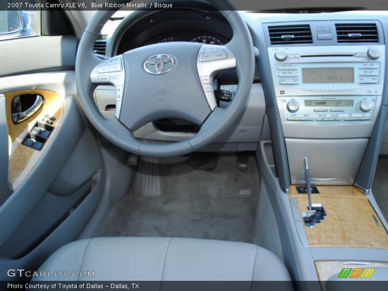 Blue Ribbon Metallic / Bisque 2007 Toyota Camry XLE V6