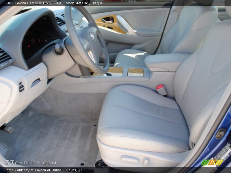 Blue Ribbon Metallic / Bisque 2007 Toyota Camry XLE V6