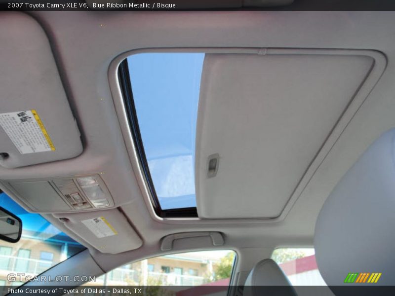 Blue Ribbon Metallic / Bisque 2007 Toyota Camry XLE V6