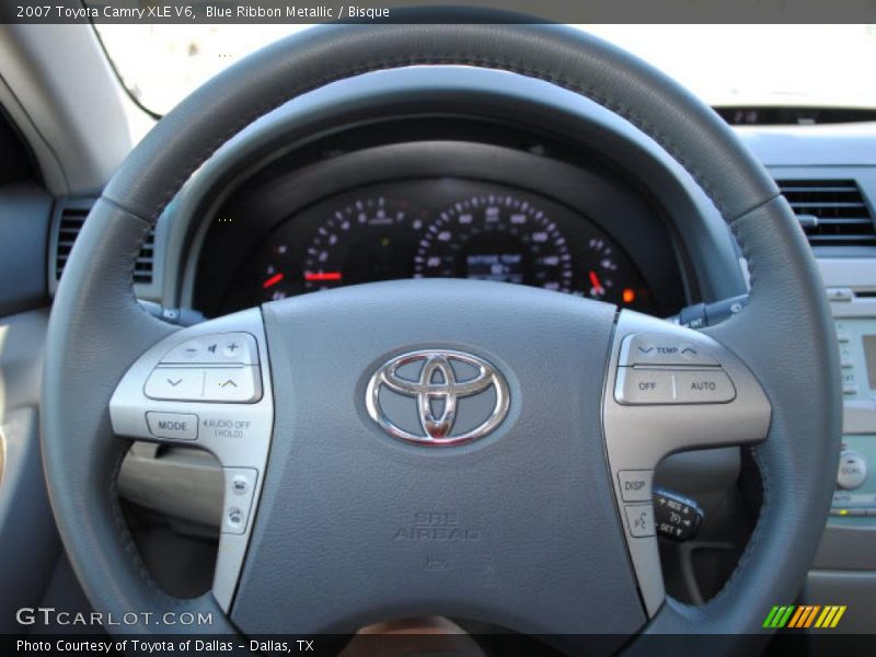 Blue Ribbon Metallic / Bisque 2007 Toyota Camry XLE V6