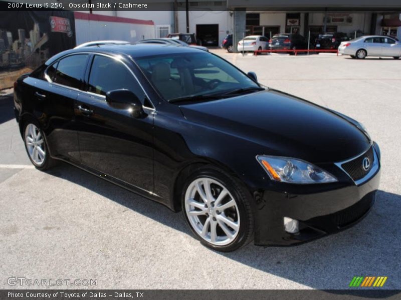 Obsidian Black / Cashmere 2007 Lexus IS 250