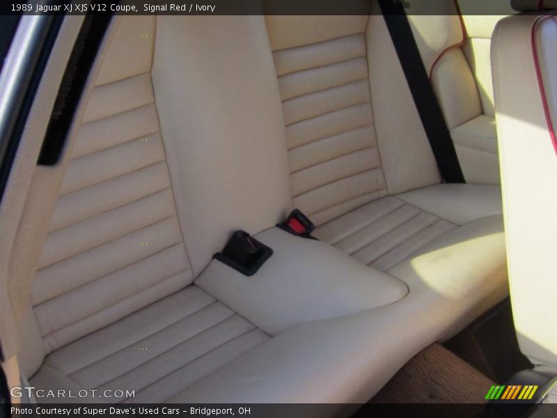  1989 XJ XJS V12 Coupe Ivory Interior